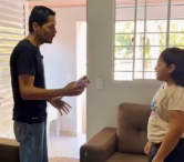 T0127003 Pai deixou a filha de castigo após ela rasgar o presente… mas isso não acabou ali part 2